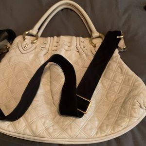 Marc Jacobs Handbag. Ivory with shoulder strap